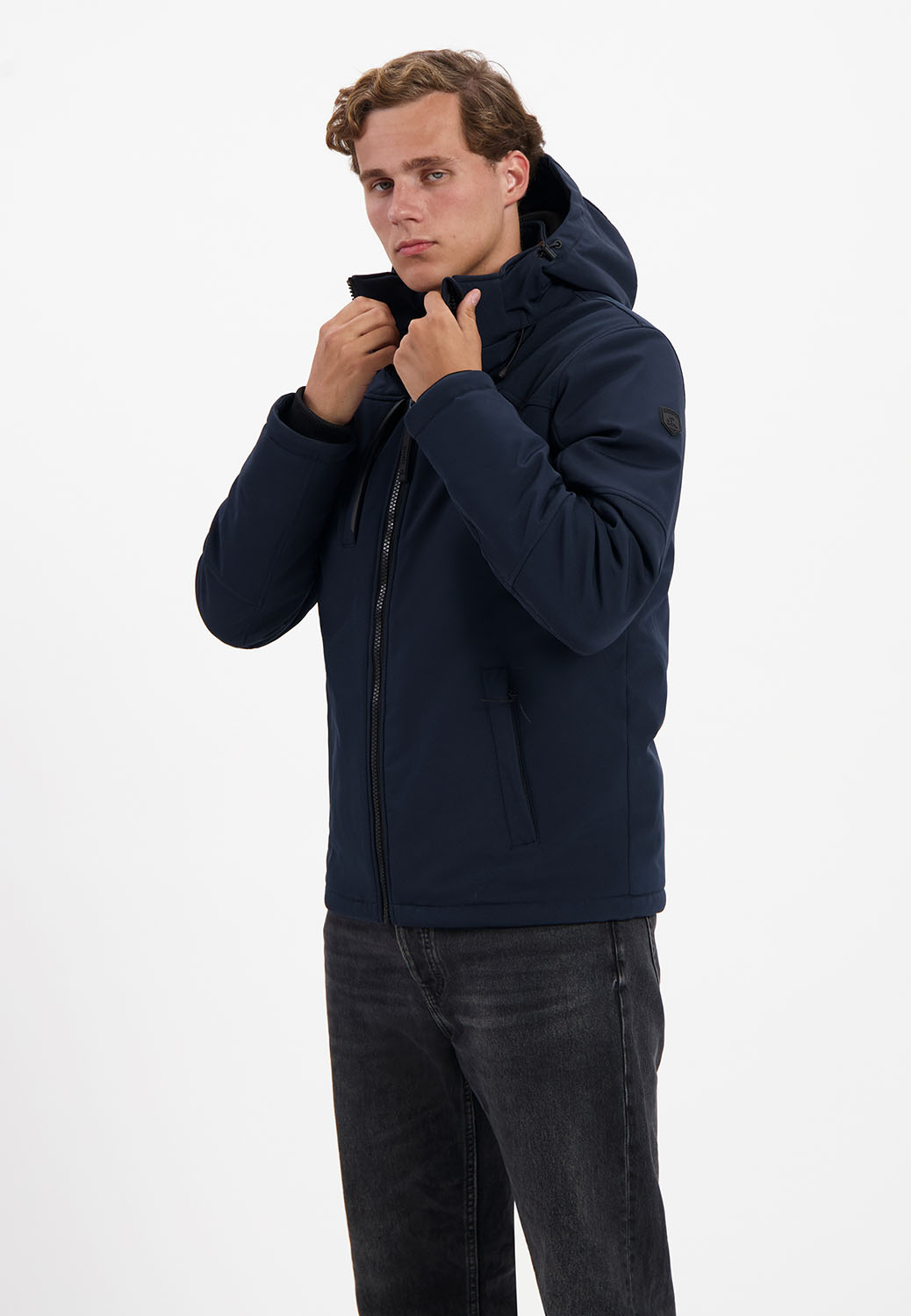 Kjelvik Scandinavian Clothing - Men Softshell Thom Navy