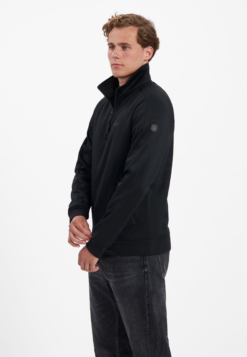 Kjelvik Scandinavian Clothing - Men Fleece Udo Black