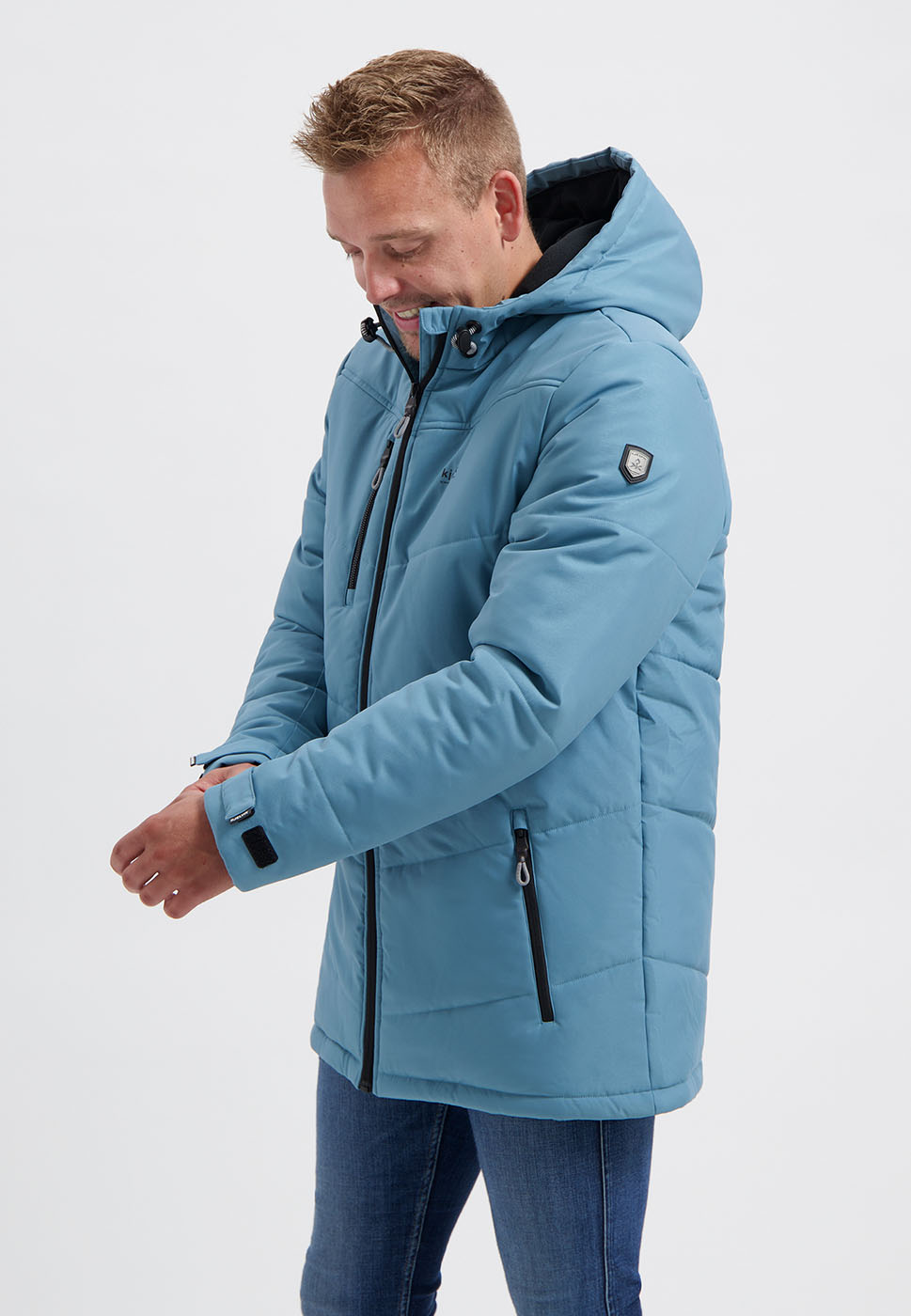 Kjelvik Scandinavian Clothing - Men Jackets Wess Light blue