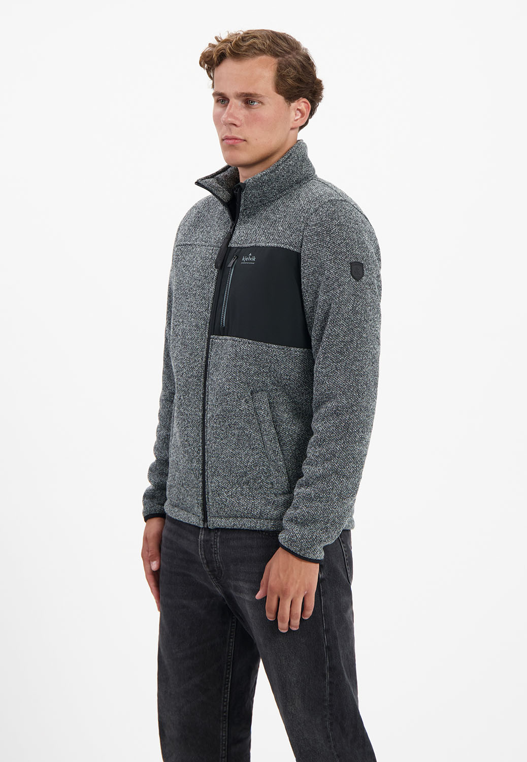 Kjelvik Scandinavian Clothing - Men Knitwear Youp Blue